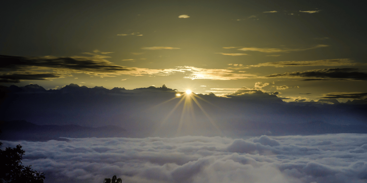 Nagarkot Sunrise Image